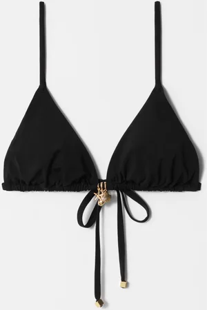 & OTHER STORIES Charm-Detailed Triangle Bikini Top