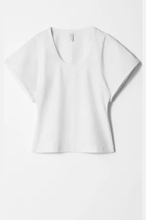 & OTHER STORIES Scoop-Neck T-Shirt