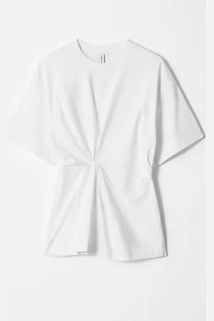 & OTHER STORIES Knot-Detail T-Shirt