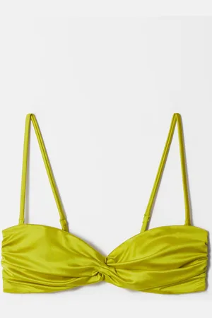 & OTHER STORIES Ruched Bikini Top