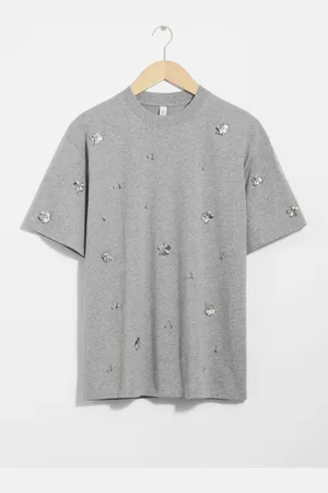 & OTHER STORIES Floral-Appliqu?? T-Shirt