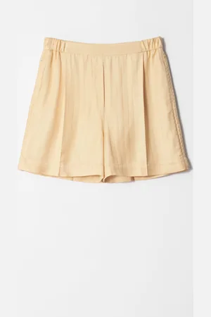 & OTHER STORIES Press-Crease Jacquard Shorts