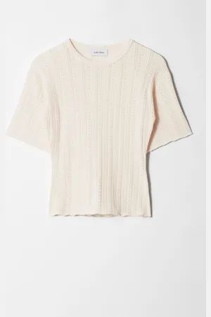 & OTHER STORIES Pointelle Knit T-shirt