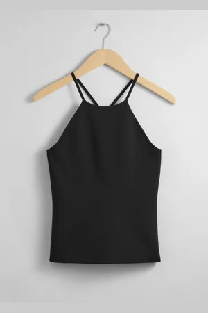 & OTHER STORIES Criss-Cross Halterneck Top