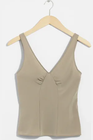 & OTHER STORIES V-Cut Top