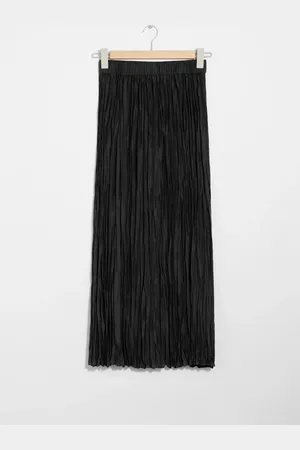 & OTHER STORIES Silk Midi Skirt