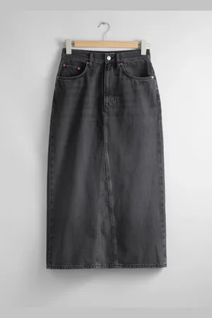 & OTHER STORIES Denim Midi Skirt