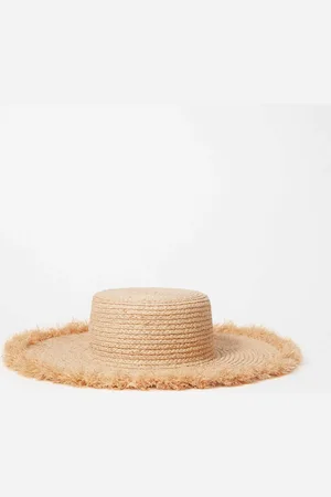 & OTHER STORIES Frayed Raffia Hat