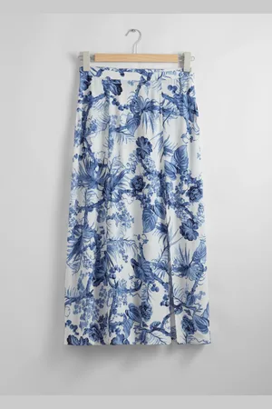 & OTHER STORIES Side Slit Midi Skirt