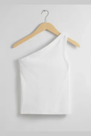 & OTHER STORIES One-Shoulder Tank Top