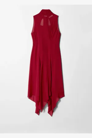 & OTHER STORIES Scarf-Detail Midi Dress