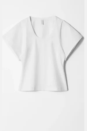 & OTHER STORIES Scoop-Neck T-Shirt