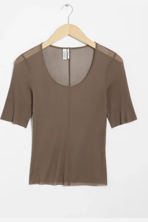 & OTHER STORIES Sheer Silk Top
