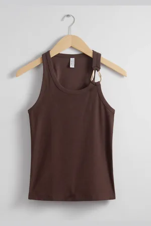 & OTHER STORIES Metal-Buckle Tank Top