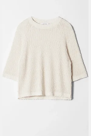 & OTHER STORIES Knitted Silk-Blend t-shirt
