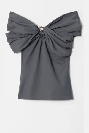 & OTHER STORIES Draped Off-Shoulder Top