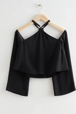 & OTHER STORIES Off-Shoulder Halter Top
