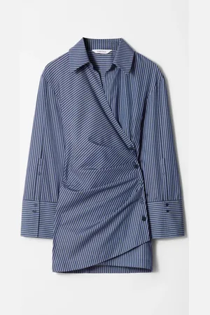 & OTHER STORIES Wrap Shirt Mini Dress