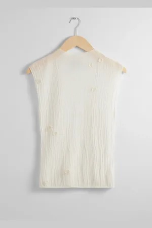 & OTHER STORIES Sheer Sleeveless Top