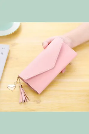 Pariso Portfel Damski Pudrowy Róż Blush Charm