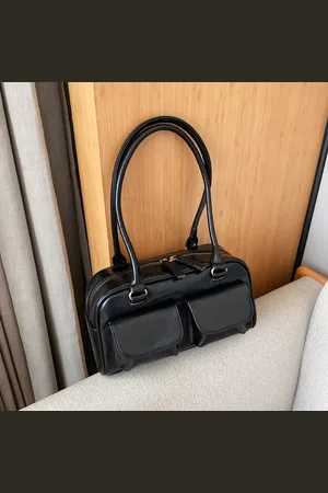 Pariso Elegancka czarna torebka damska