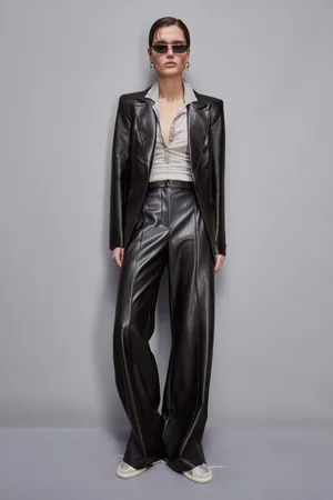 Patrizia Pepe Dzianinowy T-shirt „Essential”