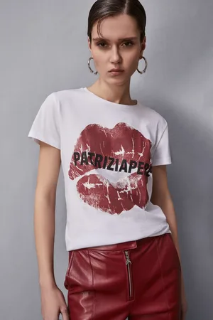 Patrizia Pepe T-shirt z nadrukiem