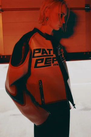 Patrizia Pepe Kurtka biker racing