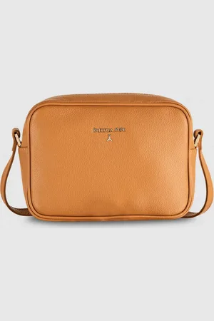 Patrizia Pepe Fly skórzana torba typu Camera bag z wewnętrzną kieszenią