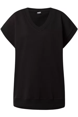 Urban Classics Bluza o kroju oversized z dekoltem w serek