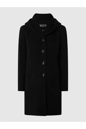 Milo Coats Kobieta Płaszcze Kaszmiru - Krótki płaszcz z domieszką kaszmiru model ‘Bella’
