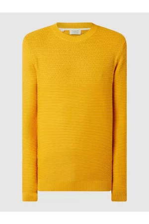 Selected Homme Mężczyzna Swetry i Pulowery - Sweter z bawełny ekologicznej model ‘Conrad’