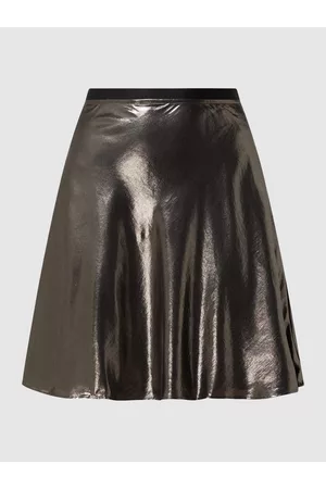 Calvin Klein Kobieta Spódnice mini - Spódnica mini z efektem metalicznym