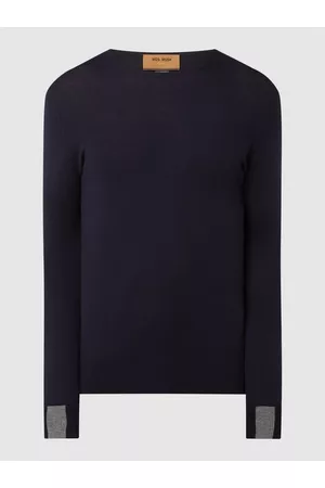 MOS MOSH Sweter z dodatkiem wełny model ‘Adam’