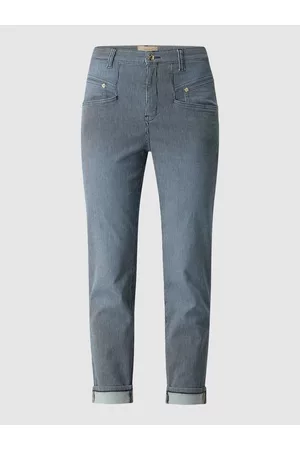 MAC Kobieta Skinny - Jeansy o kroju carrot fit z dodatkiem streczu model ‘Rich’ X Sylvie Meis 24/7