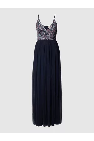 Lace & Beads Sukienka wieczorowa z cekinami