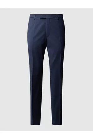 JOOP! Collection Mężczyzna Spodnie eleganckie - Spodnie do garnituru o kroju modern fit z dodatkiem streczu model ‘Brad’