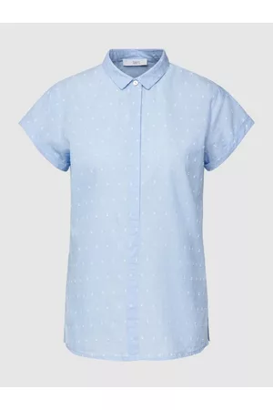 Jake*s Kobieta Bluzki Koszulowe - Bluzka koszulowa z fakturowanym wzorem