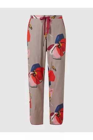 Cyberjammies Kobieta Spodnie - Spodnie od piżamy z kwiatowym wzorem model ‘Naomi’