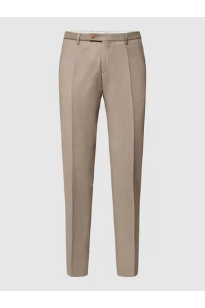 Club of Gents Mężczyzna Spodnie eleganckie - Spodnie do garnituru o kroju slim fit z dodatkiem streczu