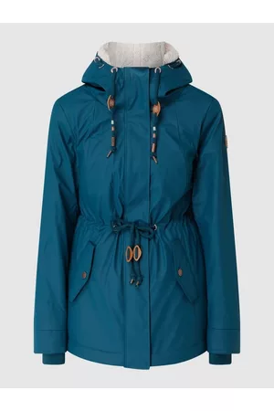 Ragwear Parka z podszewką ze sztucznego kożuszka model ‘Monadis’