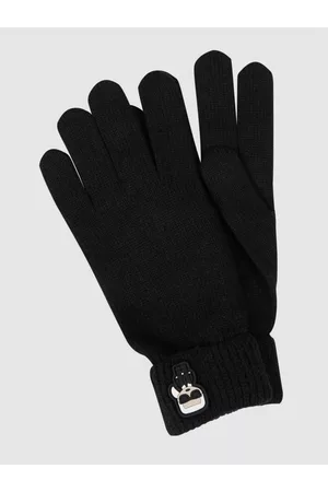 Karl Lagerfeld Kobieta Rękawiczki - Rękawiczki z domieszką kaszmiru