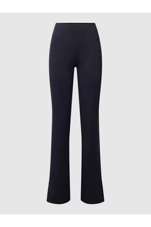 Drykorn Kobieta Szerokie Nogawki - Spodnie z ozdobnymi szwami model ‘ALIVE’