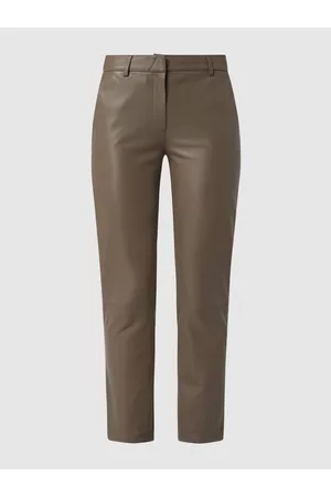 Oakwood Kobieta Spodnie skórzane - Spodnie skórzane z wpuszczanymi kieszeniami model ‘Stage’