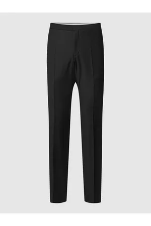 Pierre Cardin Mężczyzna Spodnie eleganckie - Spodnie do garnituru z naszywką z logo