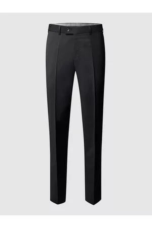 Hiltl Mężczyzna Spodnie eleganckie - Spodnie do garnituru z czystej żywej wełny