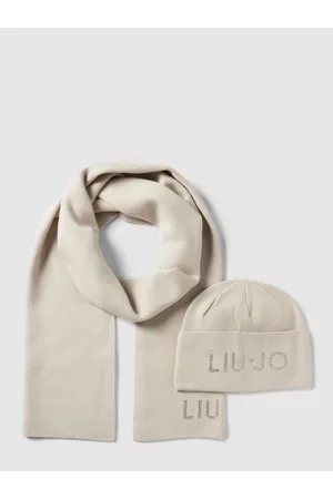 Liu Jo Kobieta Czapki - Czapka beanie i szal w zestawie