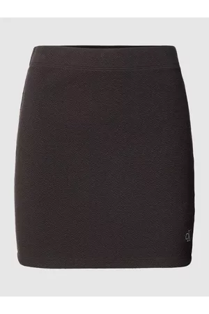 Calvin Klein Spódnica mini z wyhaftowanym logo ‘SLUB’