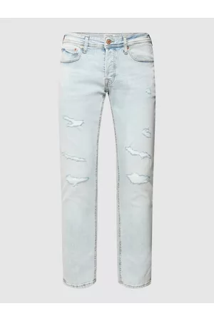 JACK & JONES Jeansy o kroju skinny fit z 5 kieszeniami model ‘GLENN’