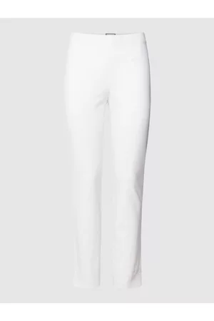 SEDUCTIVE Kobieta Spodnie Szerokie Nogawki - Spodnie materiałowe z rozcięciami po bokach model ‘SABRINA’